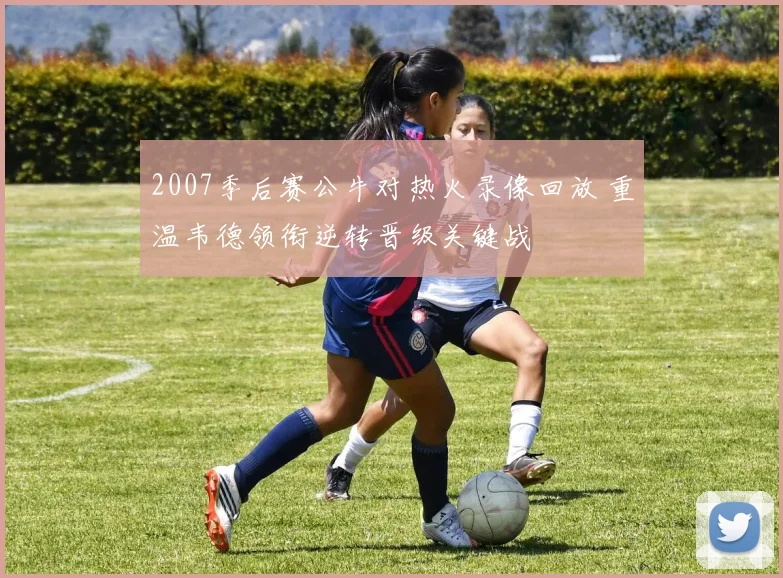 2007季后赛公牛对热火录像回放 重温韦德领衔逆转晋级关键战